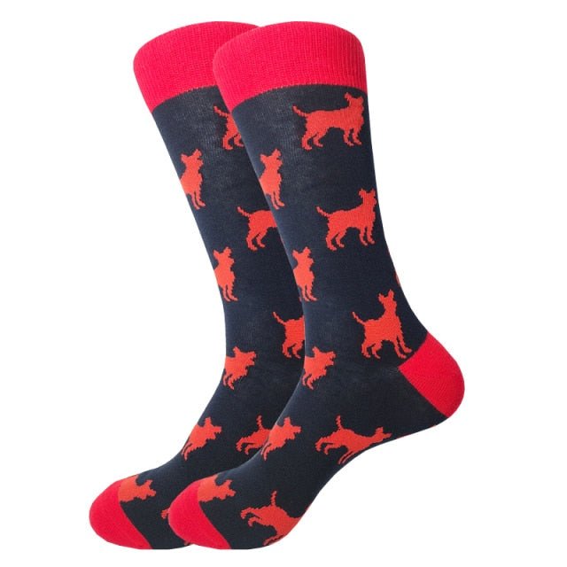 Red Dogs Crazy Socks - Crazy Sock Thursdays